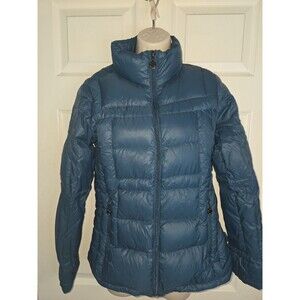 Down Feather Quilted Puffer Premium Women's SZ S Calvin Klein Packable Light